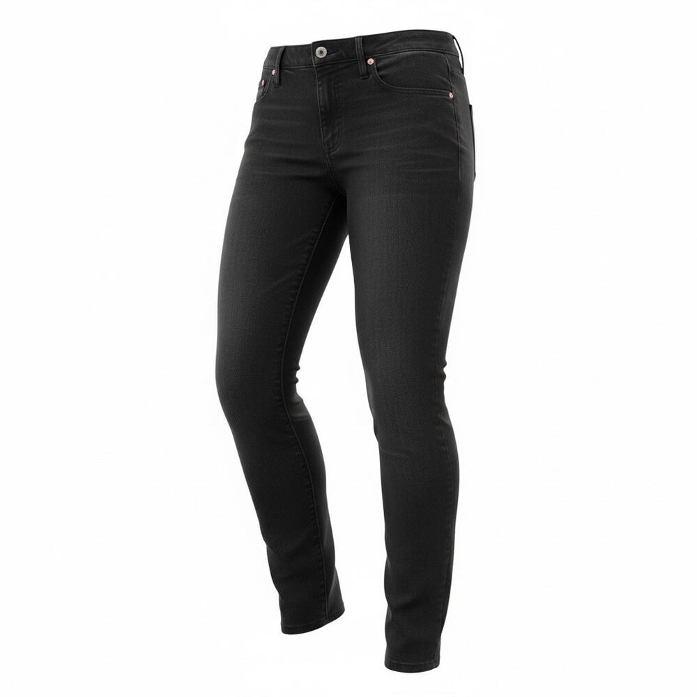 PajamaJeans Women’s XLP Dark Wash Bootcut Stretch Denim Jeans Pull On